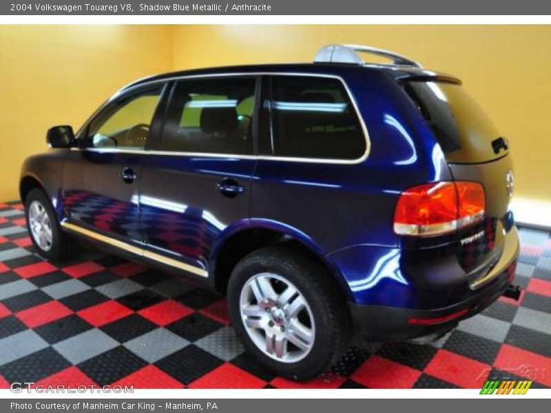 Shadow Blue Metallic / Anthracite 2004 Volkswagen Touareg V8