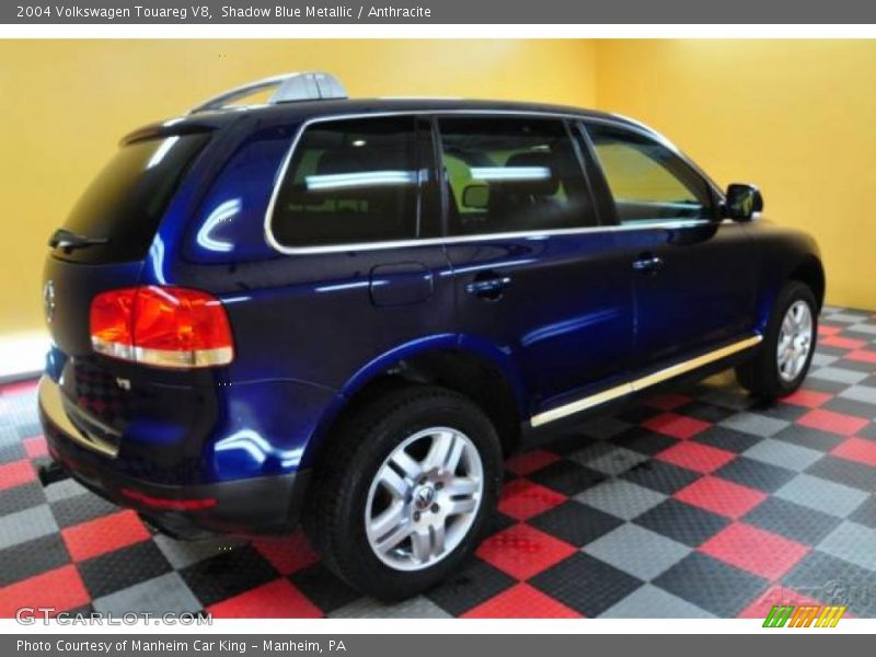 Shadow Blue Metallic / Anthracite 2004 Volkswagen Touareg V8