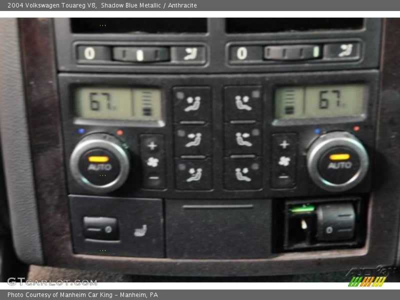 Shadow Blue Metallic / Anthracite 2004 Volkswagen Touareg V8