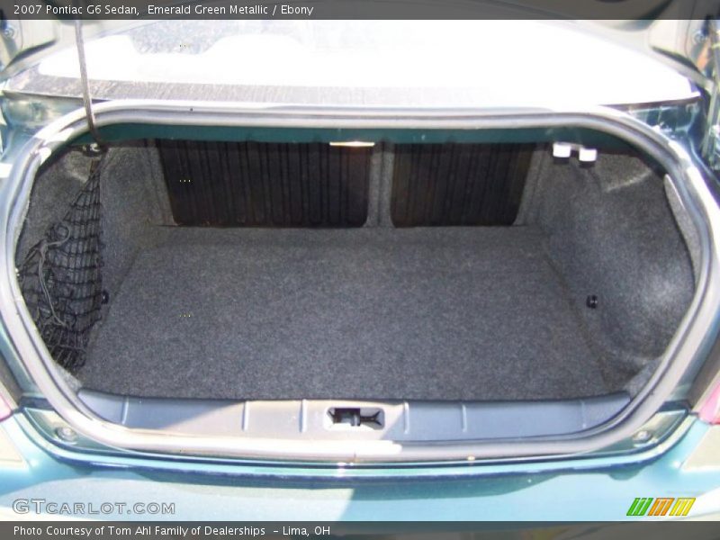 Emerald Green Metallic / Ebony 2007 Pontiac G6 Sedan