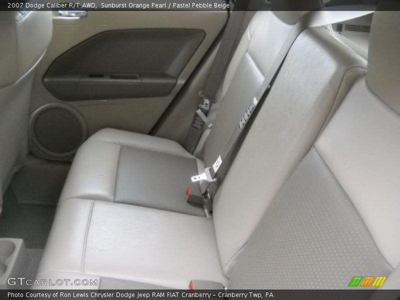 Sunburst Orange Pearl / Pastel Pebble Beige 2007 Dodge Caliber R/T AWD