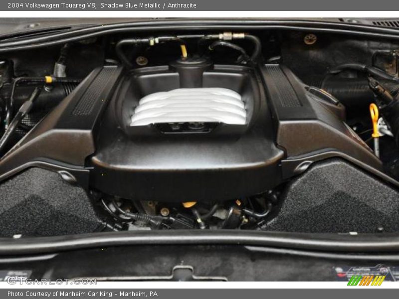Shadow Blue Metallic / Anthracite 2004 Volkswagen Touareg V8