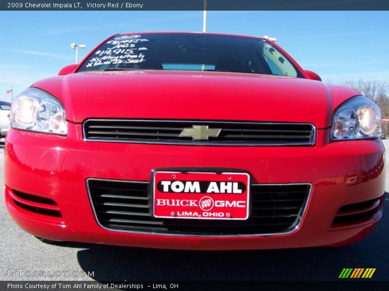 Victory Red / Ebony 2009 Chevrolet Impala LT