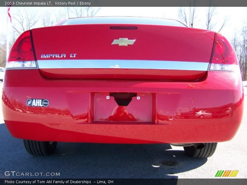Victory Red / Ebony 2009 Chevrolet Impala LT