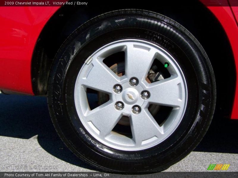 Victory Red / Ebony 2009 Chevrolet Impala LT