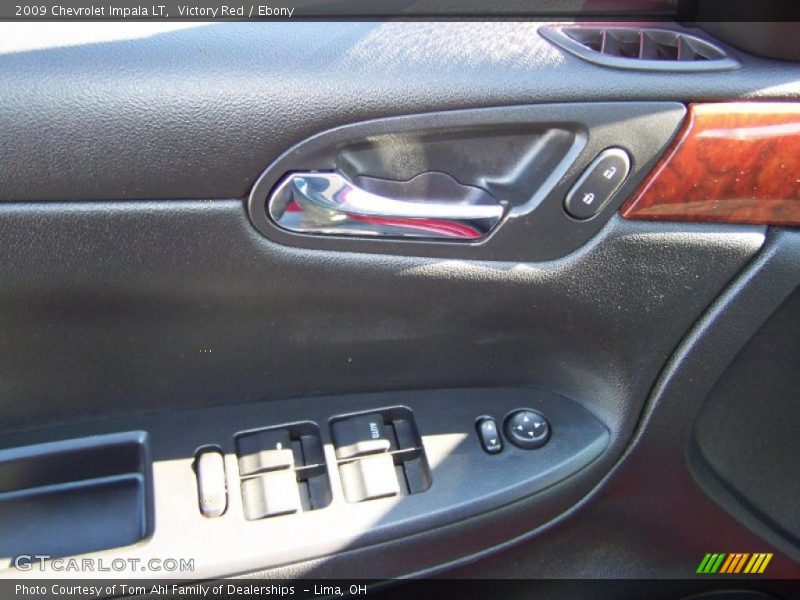 Victory Red / Ebony 2009 Chevrolet Impala LT