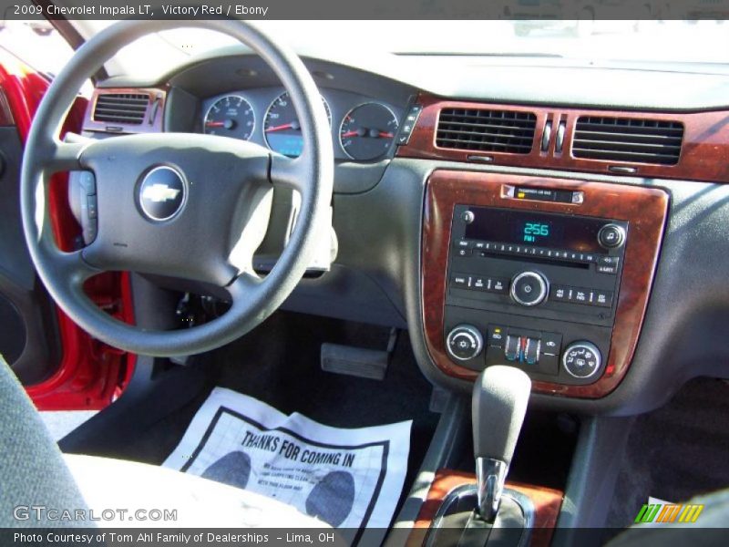 Victory Red / Ebony 2009 Chevrolet Impala LT
