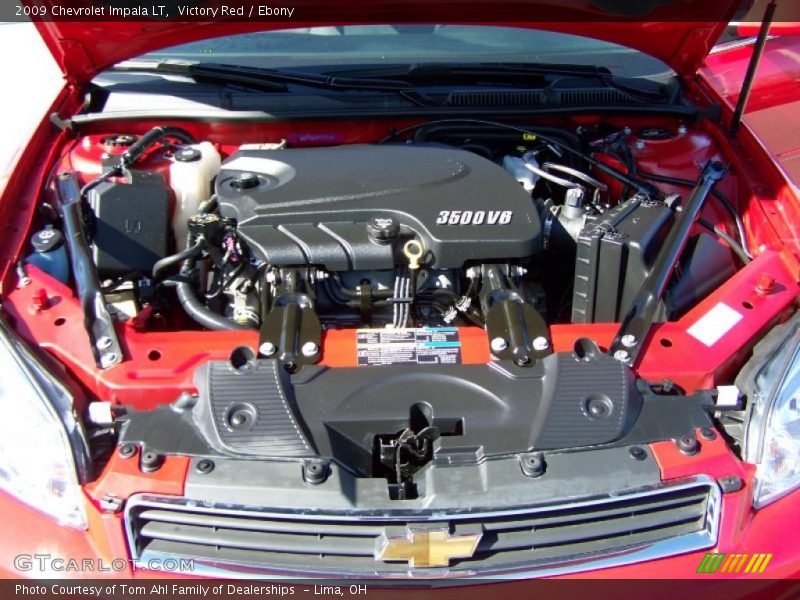 Victory Red / Ebony 2009 Chevrolet Impala LT