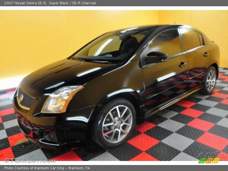Super Black / SE-R Charcoal 2007 Nissan Sentra SE-R