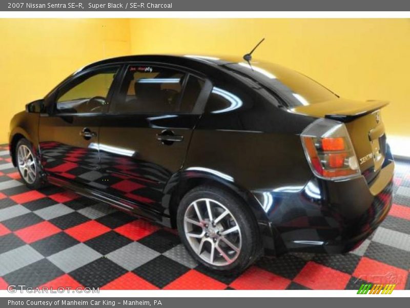 Super Black / SE-R Charcoal 2007 Nissan Sentra SE-R