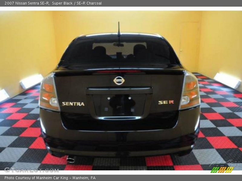 Super Black / SE-R Charcoal 2007 Nissan Sentra SE-R