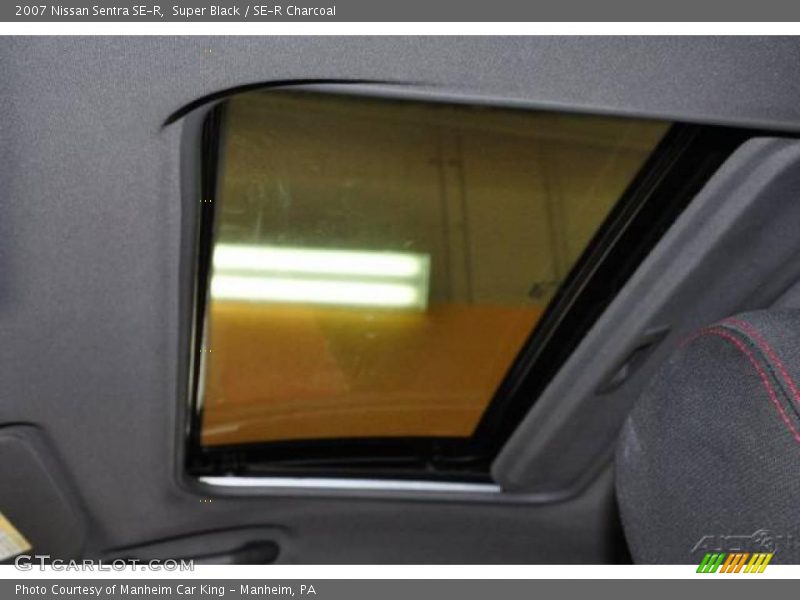 Super Black / SE-R Charcoal 2007 Nissan Sentra SE-R