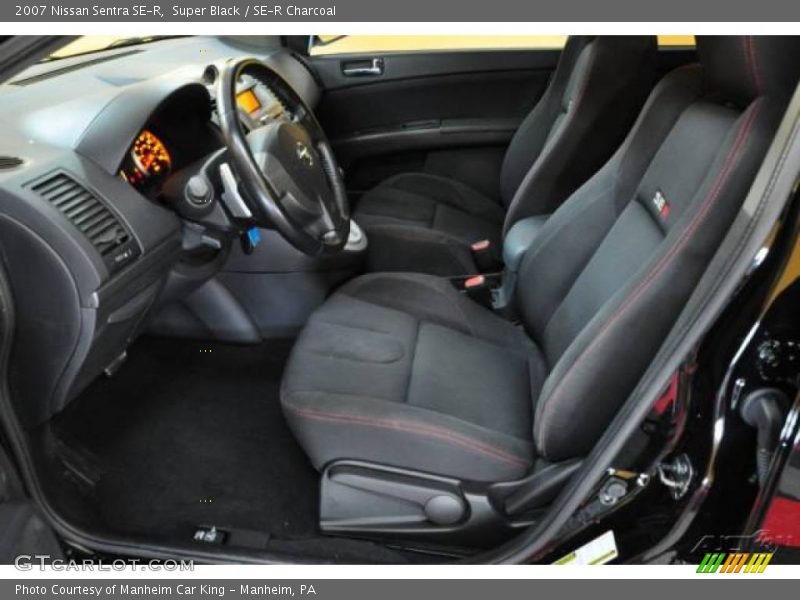 Super Black / SE-R Charcoal 2007 Nissan Sentra SE-R