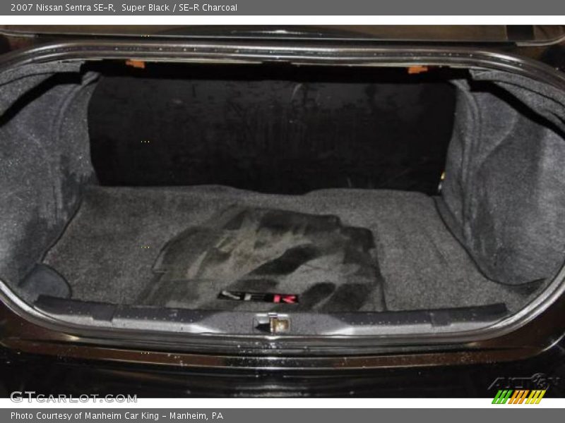 Super Black / SE-R Charcoal 2007 Nissan Sentra SE-R