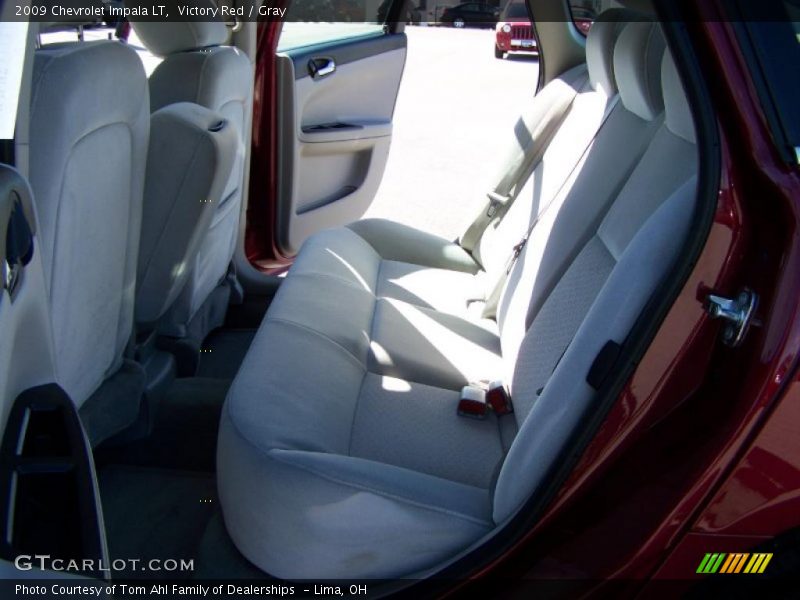 Victory Red / Gray 2009 Chevrolet Impala LT