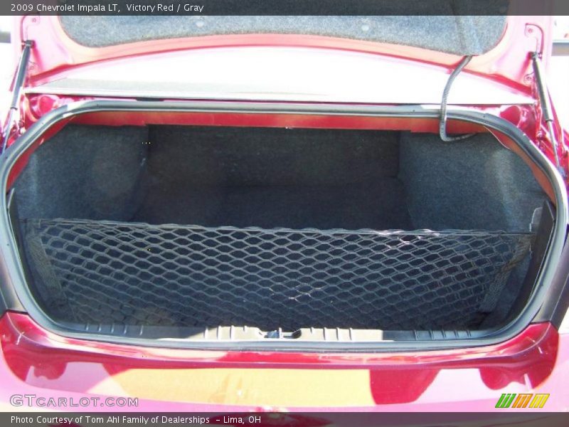 Victory Red / Gray 2009 Chevrolet Impala LT