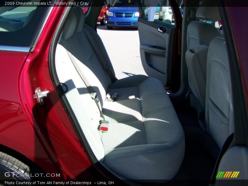 Victory Red / Gray 2009 Chevrolet Impala LT