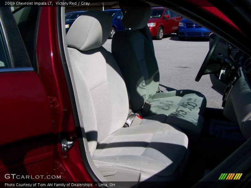 Victory Red / Gray 2009 Chevrolet Impala LT