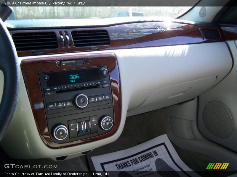 Victory Red / Gray 2009 Chevrolet Impala LT