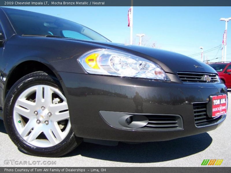 Mocha Bronze Metallic / Neutral 2009 Chevrolet Impala LT