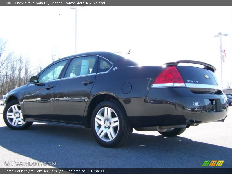 Mocha Bronze Metallic / Neutral 2009 Chevrolet Impala LT