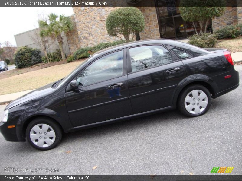 Fantasy Black Metallic / Grey 2006 Suzuki Forenza Sedan