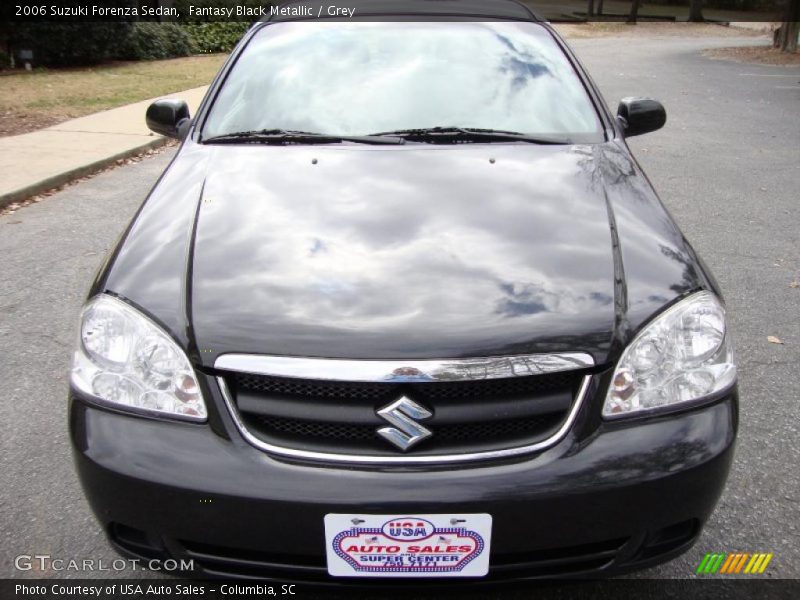 Fantasy Black Metallic / Grey 2006 Suzuki Forenza Sedan