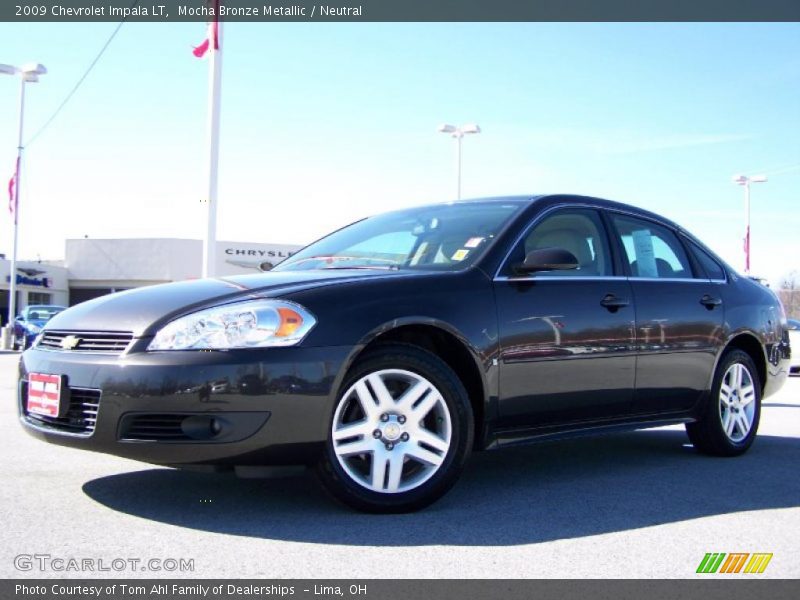 Mocha Bronze Metallic / Neutral 2009 Chevrolet Impala LT