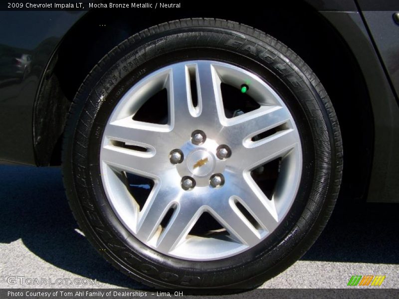 Mocha Bronze Metallic / Neutral 2009 Chevrolet Impala LT