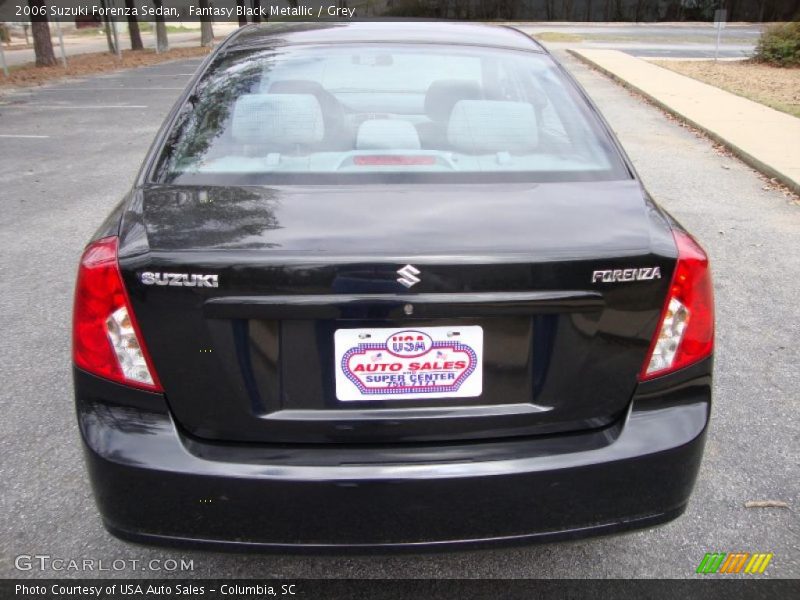 Fantasy Black Metallic / Grey 2006 Suzuki Forenza Sedan