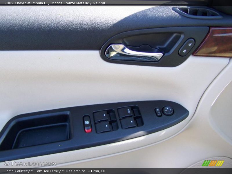 Mocha Bronze Metallic / Neutral 2009 Chevrolet Impala LT