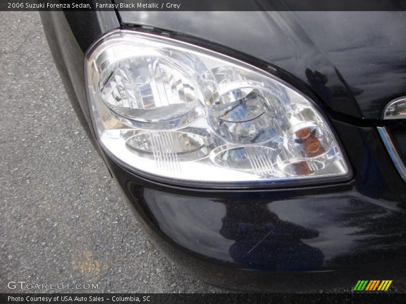 Fantasy Black Metallic / Grey 2006 Suzuki Forenza Sedan
