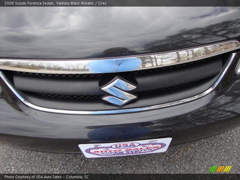 Fantasy Black Metallic / Grey 2006 Suzuki Forenza Sedan