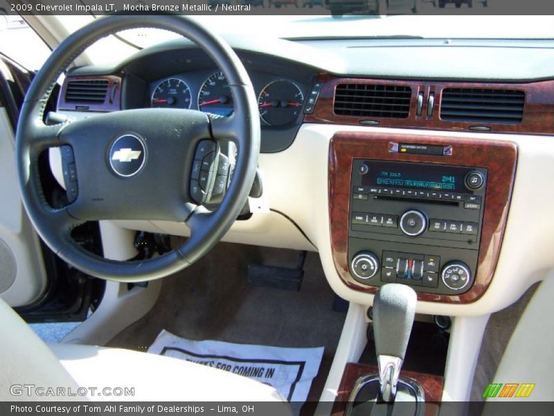 Mocha Bronze Metallic / Neutral 2009 Chevrolet Impala LT