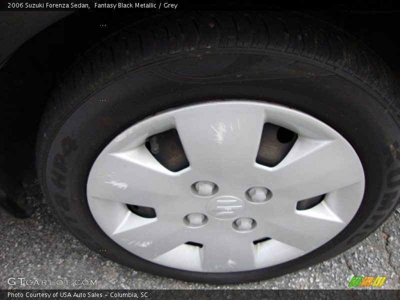 Fantasy Black Metallic / Grey 2006 Suzuki Forenza Sedan
