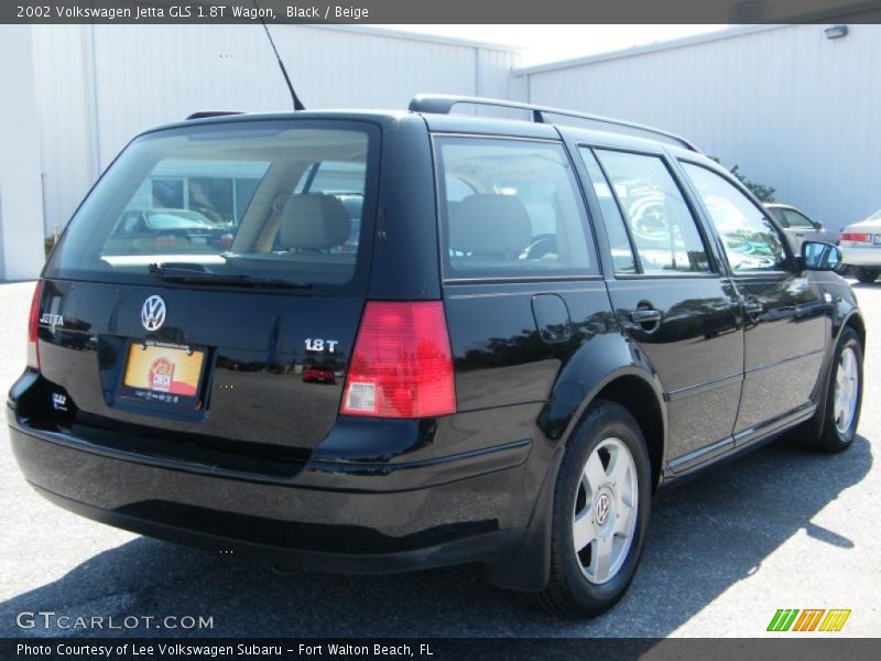 Black / Beige 2002 Volkswagen Jetta GLS 1.8T Wagon