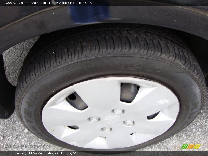 Fantasy Black Metallic / Grey 2006 Suzuki Forenza Sedan