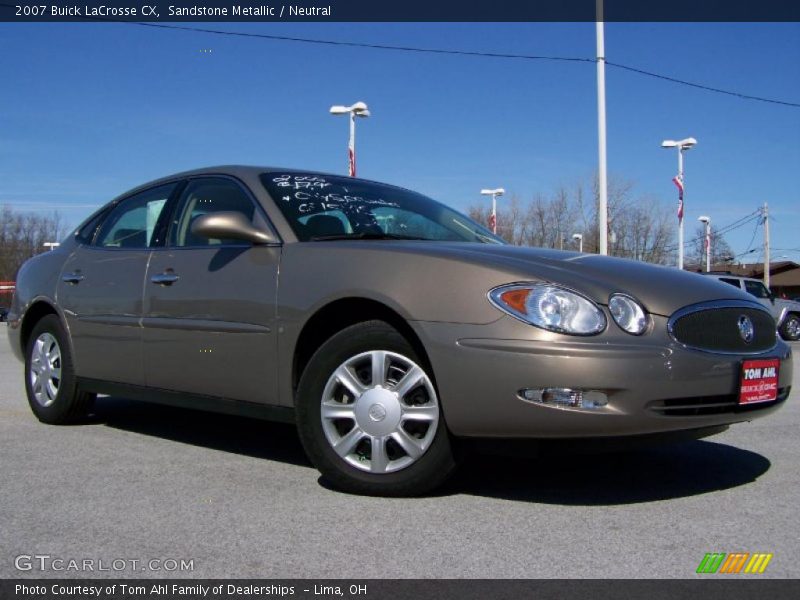 Sandstone Metallic / Neutral 2007 Buick LaCrosse CX