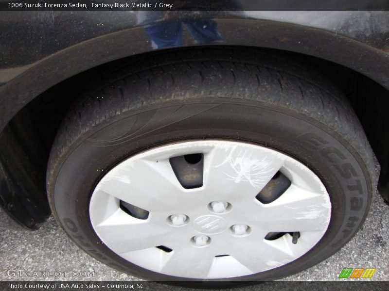 Fantasy Black Metallic / Grey 2006 Suzuki Forenza Sedan