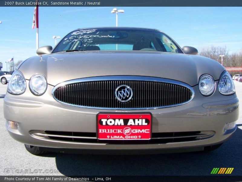 Sandstone Metallic / Neutral 2007 Buick LaCrosse CX