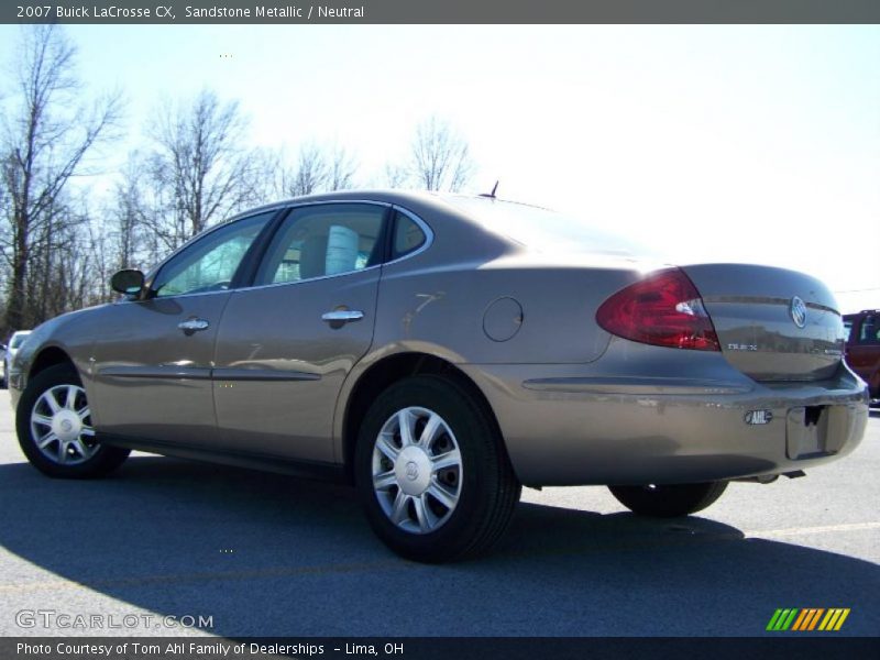Sandstone Metallic / Neutral 2007 Buick LaCrosse CX