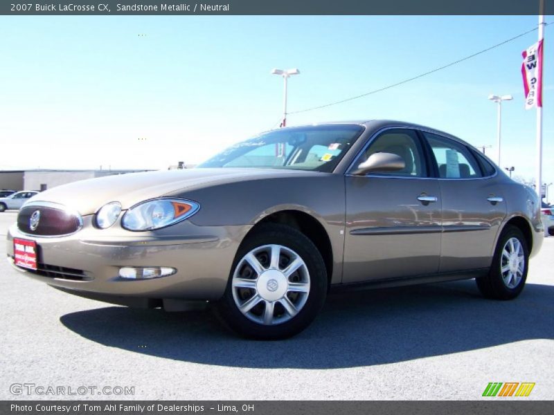 Sandstone Metallic / Neutral 2007 Buick LaCrosse CX