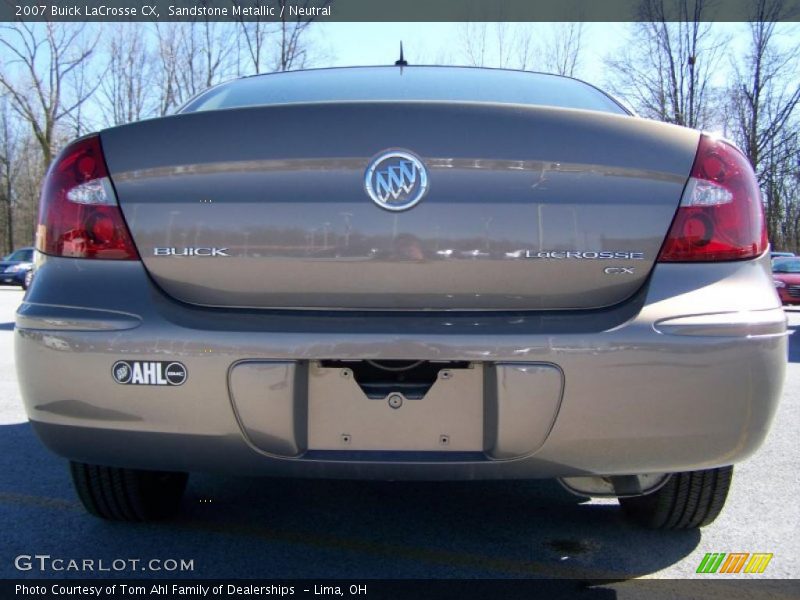 Sandstone Metallic / Neutral 2007 Buick LaCrosse CX