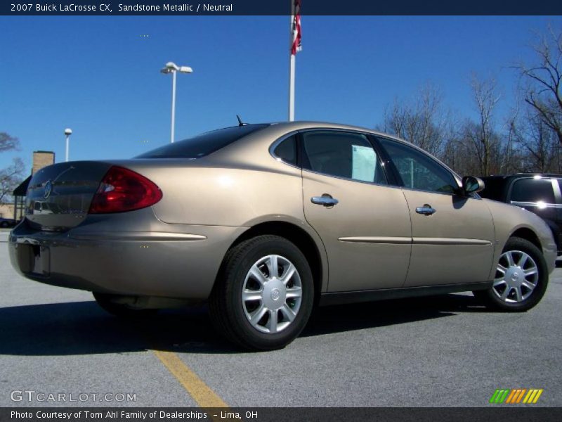 Sandstone Metallic / Neutral 2007 Buick LaCrosse CX
