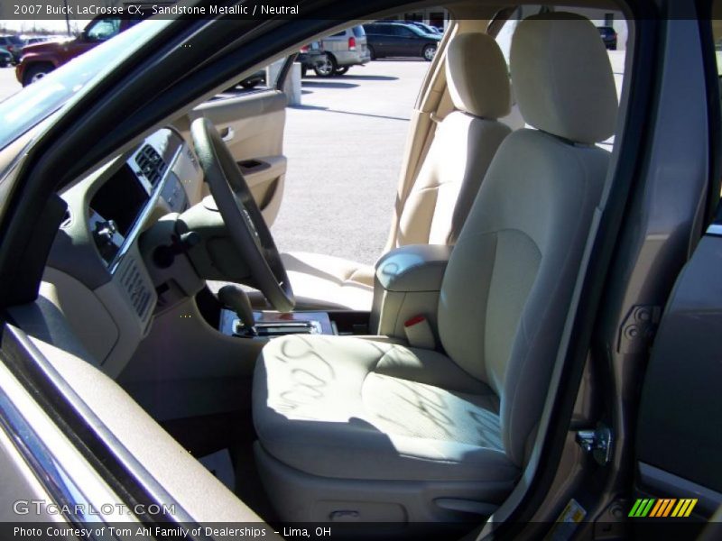 Sandstone Metallic / Neutral 2007 Buick LaCrosse CX