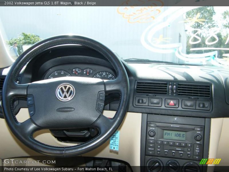 Black / Beige 2002 Volkswagen Jetta GLS 1.8T Wagon