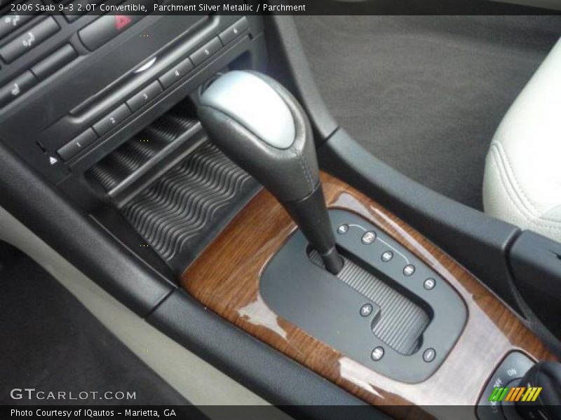 Parchment Silver Metallic / Parchment 2006 Saab 9-3 2.0T Convertible