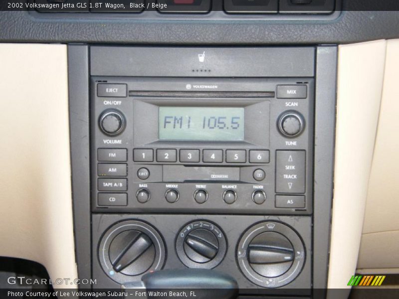 Black / Beige 2002 Volkswagen Jetta GLS 1.8T Wagon