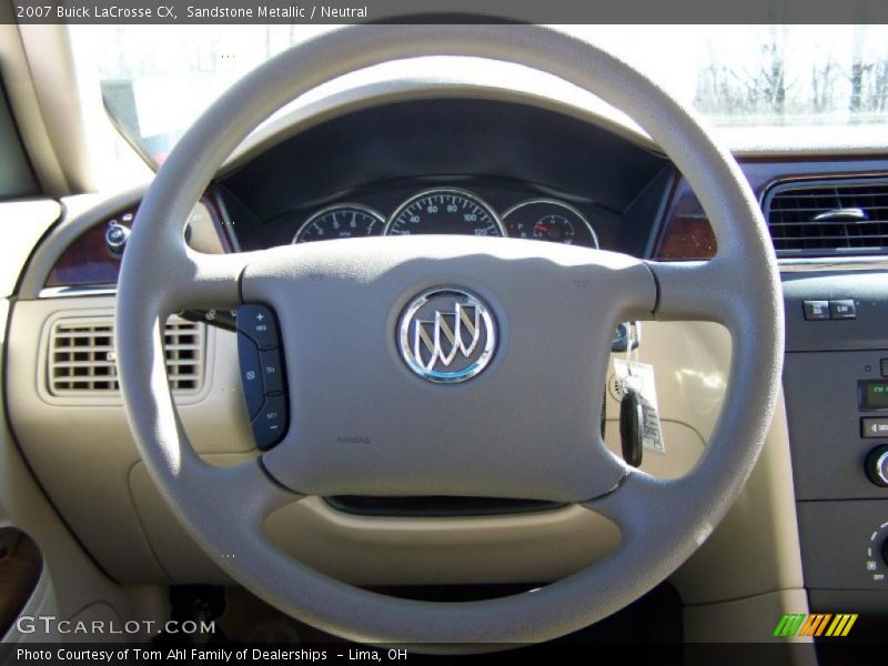 Sandstone Metallic / Neutral 2007 Buick LaCrosse CX