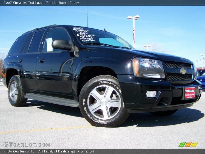 Black / Ebony 2007 Chevrolet TrailBlazer LT 4x4